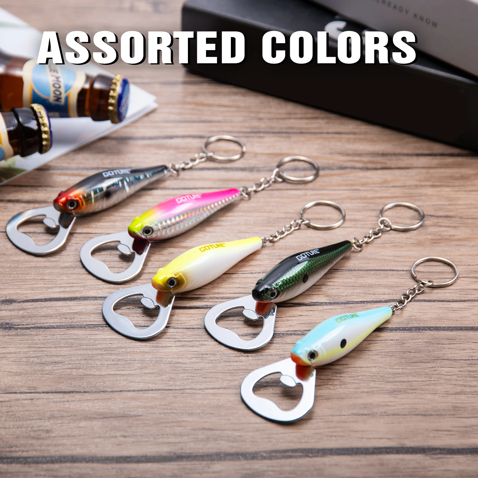 Kitchen Gadgets Pakistan - Goture 1pcs Fishing Lure Bottle Opener
