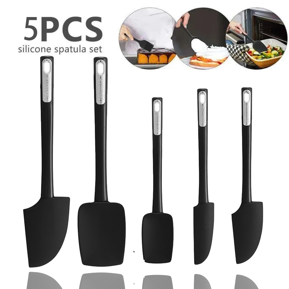 Silicone Spatula Set - Food-grade silicone spoon spatula heat-resistant cooking