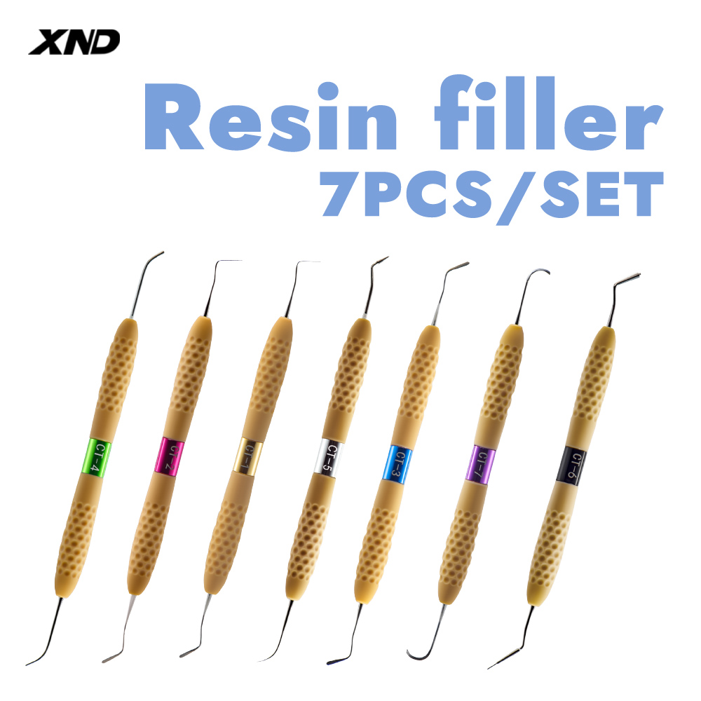 Silicone Spatula Set - XND Dental Resin Spatulas Silicon Set