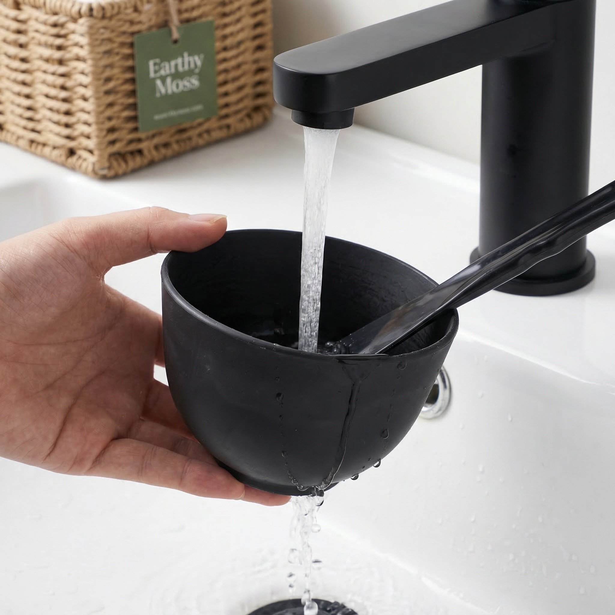 Silicone Spatula Set - 1Set Silicone Facial Mask Bowl Set