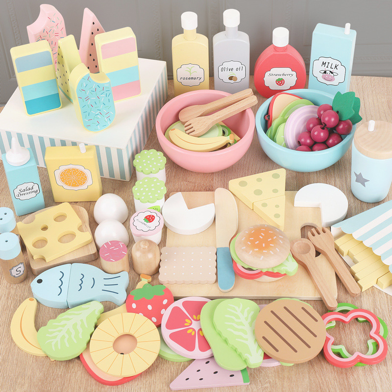 Kitchen Gadgets Kids - Gỗ Giả Vờ Chơi Thực Phẩm