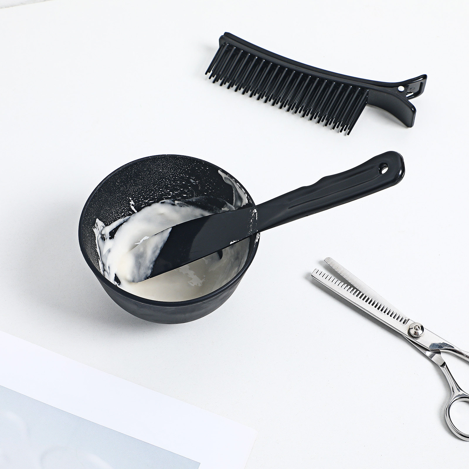 Silicone Spatula Set - 1Set Silicone Mud Mask Mixing Bowl