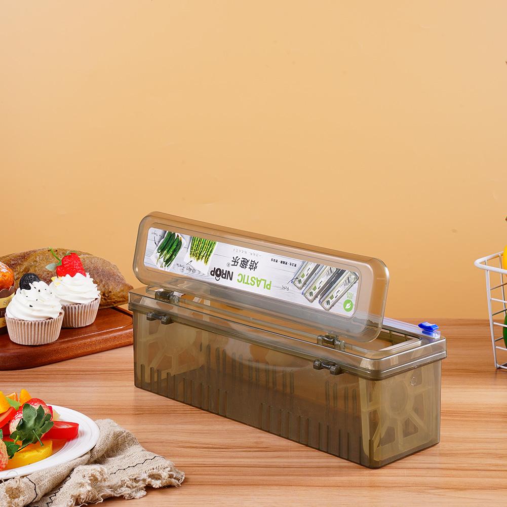 Kitchen Gadgets Pakistan - Plastic Wrap Dispenser Cling Film Cutter