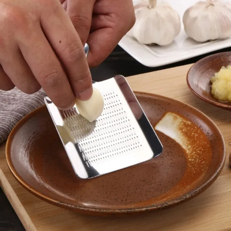 Kitchen Gadgets Vegetable Chopper - 1pcs Ginger Garlic Wasabi Grater Crusher