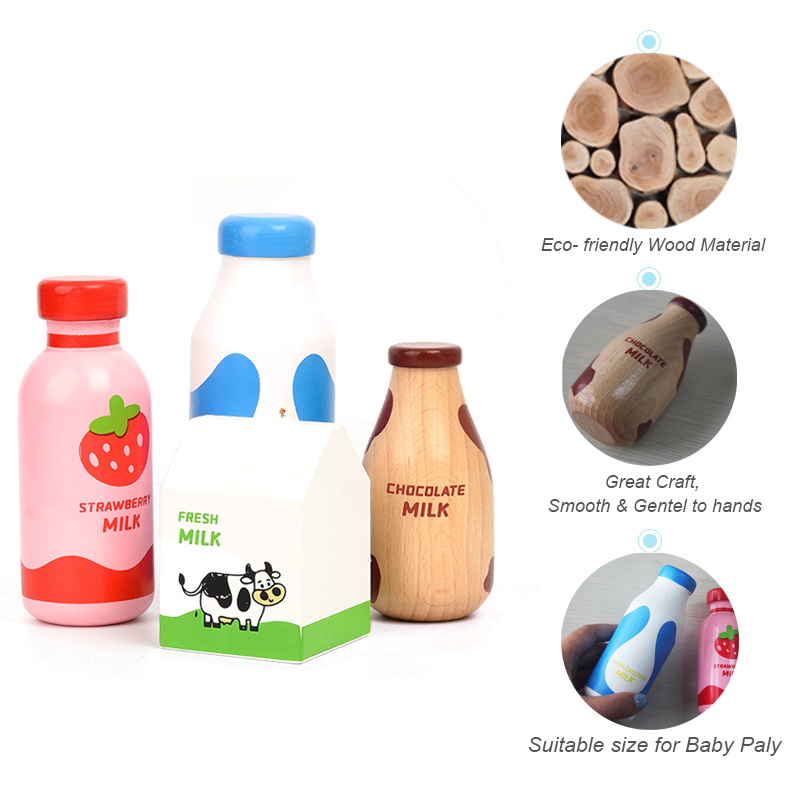 Trẻ Em Giả Vờ Chơi Bằng Gỗ Sữa - đánh giá và giá Kitchen Gadgets Kids