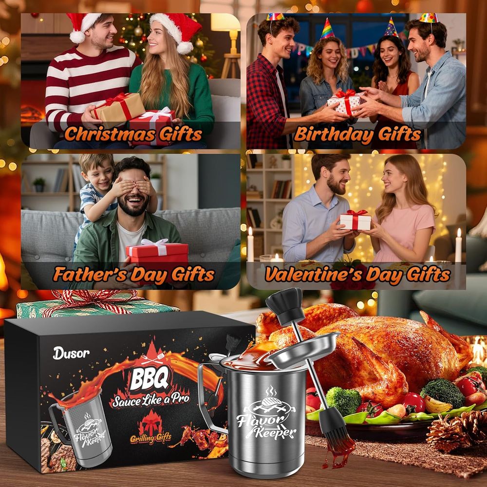 Men Women BBQ Sauce Pot and Ba - đánh giá và giá Kitchen Gadgets To Have