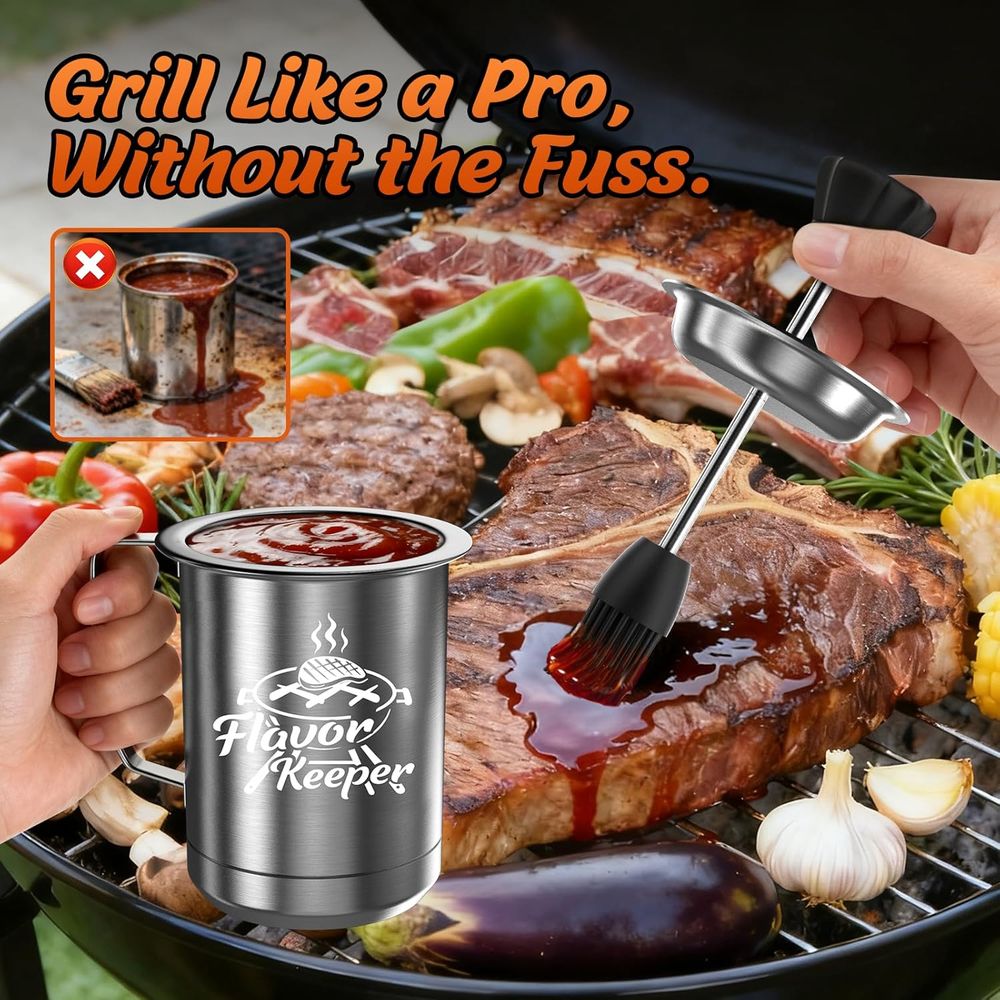 Men Women BBQ Sauce Pot and Ba - đánh giá và giá Kitchen Gadgets To Have