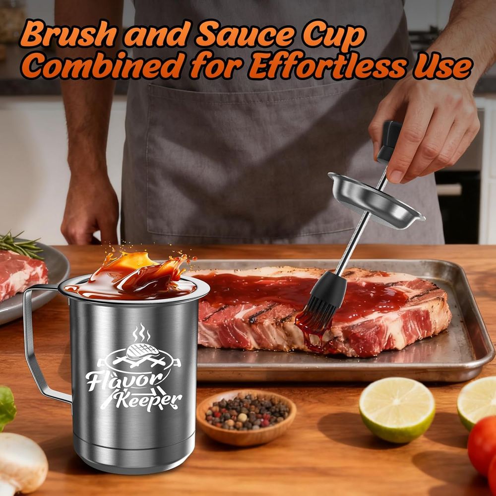 Men Women BBQ Sauce Pot and Ba - đánh giá và giá Kitchen Gadgets To Have
