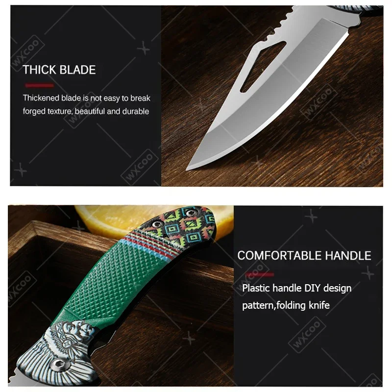 WXCOO Folding Knife Stainless  - đánh giá và giá Kitchen Gadgets Pakistan