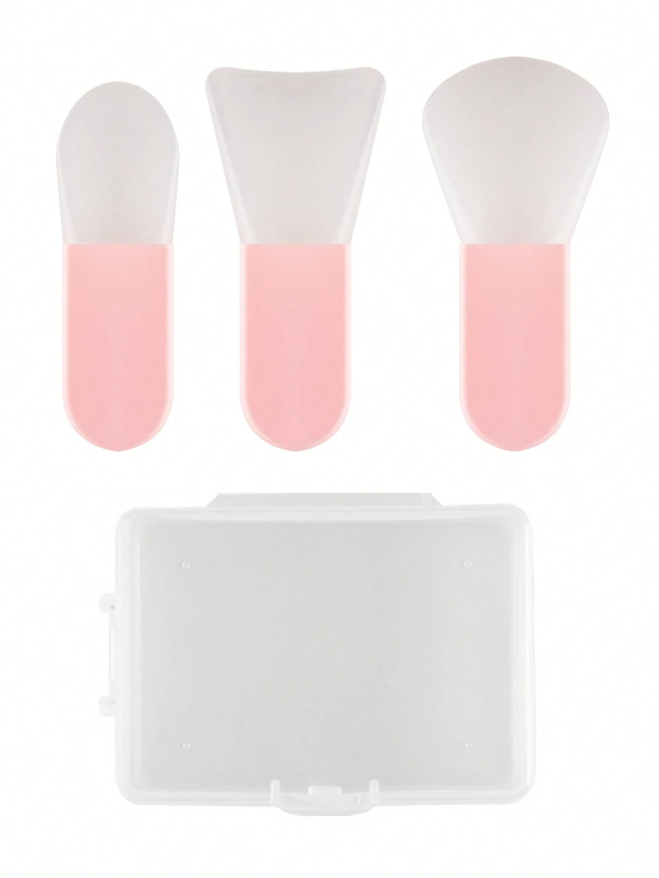 3 Pieces Mask Applicator Brush - đánh giá và giá Silicone Spatula Set