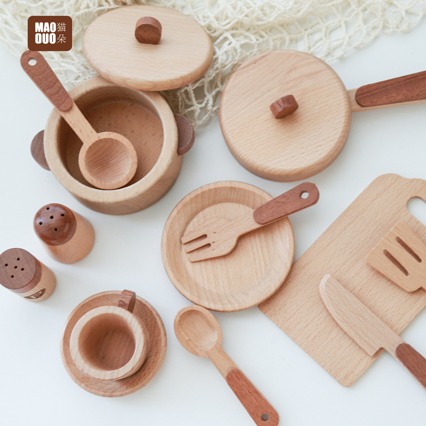 Maoduo Toys Beech Wooden Kids  - đánh giá và giá Kitchen Gadgets Kids