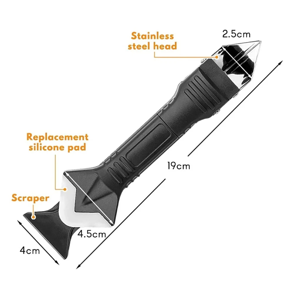 5 in 1 Metal Head Shovel Glue  - đánh giá và giá Silicone Spatula Set