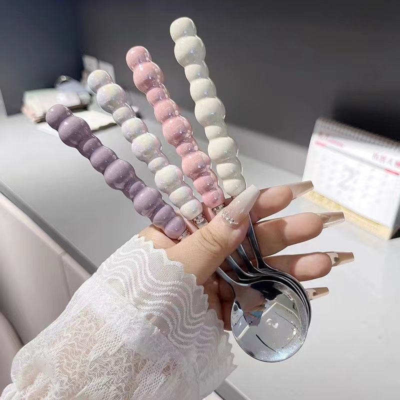 Pearl Handle Spoon Stainless S - đánh giá và giá Kitchen Gadgets Pakistan