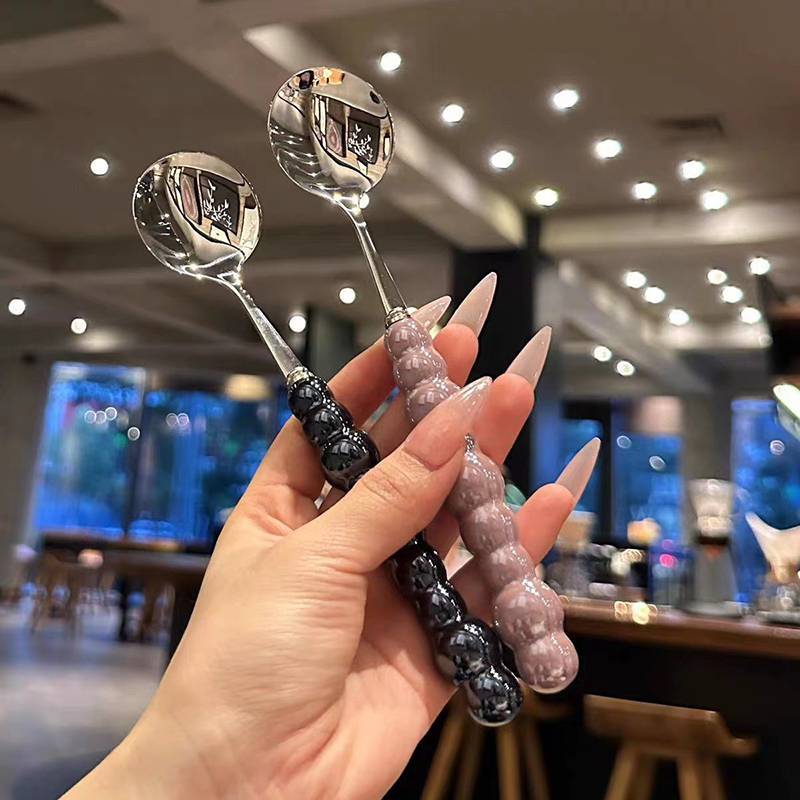 Pearl Handle Spoon Stainless S - đánh giá và giá Kitchen Gadgets Pakistan