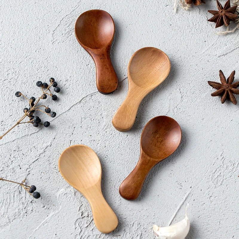 4 Mini Thìa Gỗ Nhỏ Đựng Gia Vị - đánh giá và giá Kitchen Gadgets Kids