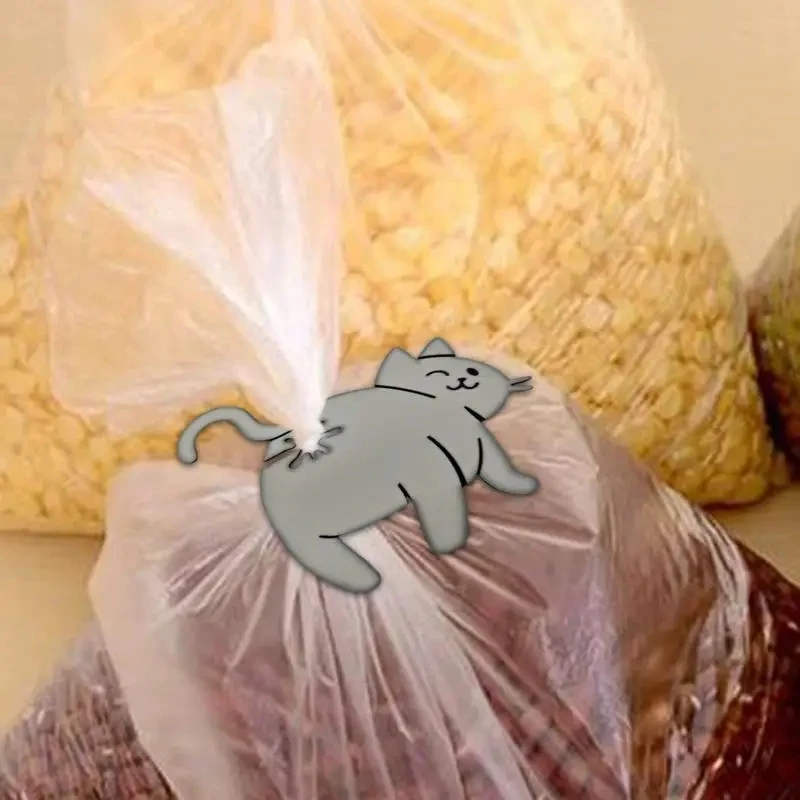 Bag Clips 3d Printed Cat Butt  - đánh giá và giá Kitchen Gadgets Kids