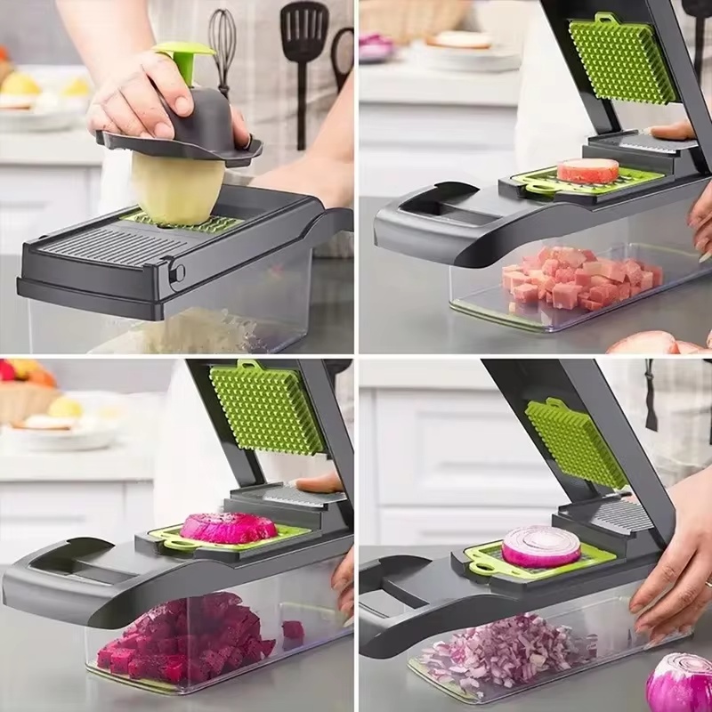 16-in-1 Kitchen Gadget for Veg - đánh giá và giá Kitchen Gadgets Vegetable Chopper