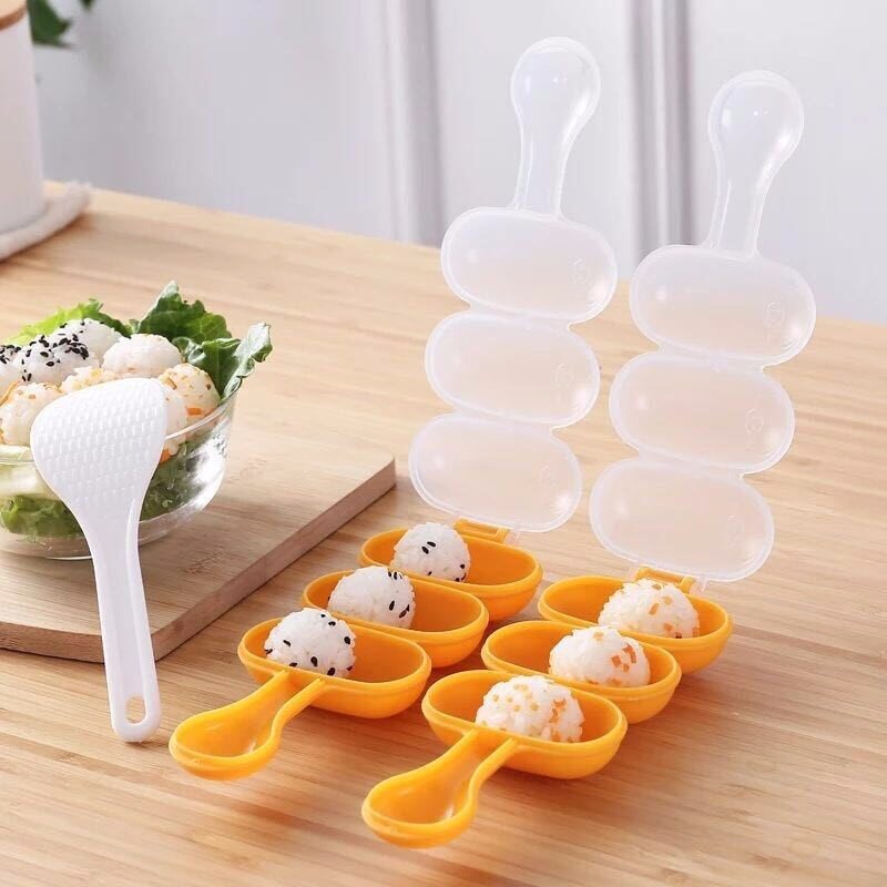 DIY Rice Ball Shaker Mold PP P - đánh giá và giá Kitchen Gadgets Kids