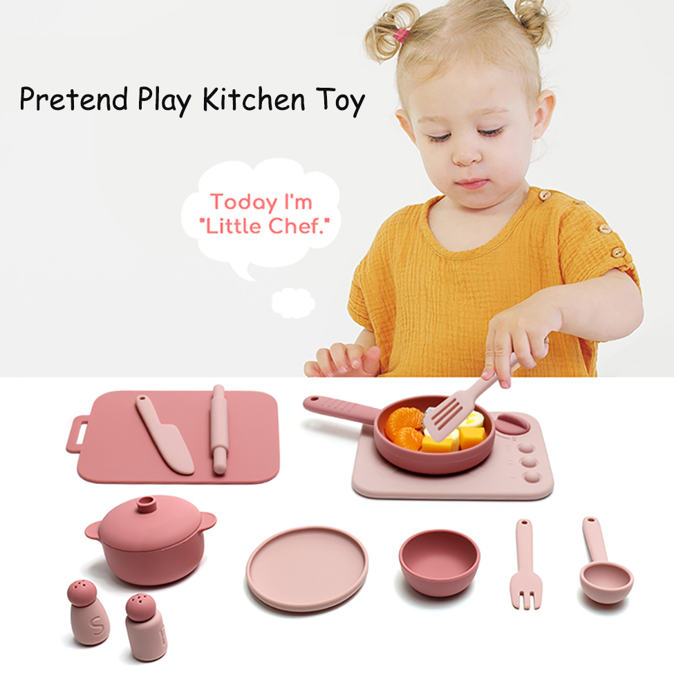 13 Pcs Set Silicone Cooking Pl - đánh giá và giá Kitchen Gadgets Kids