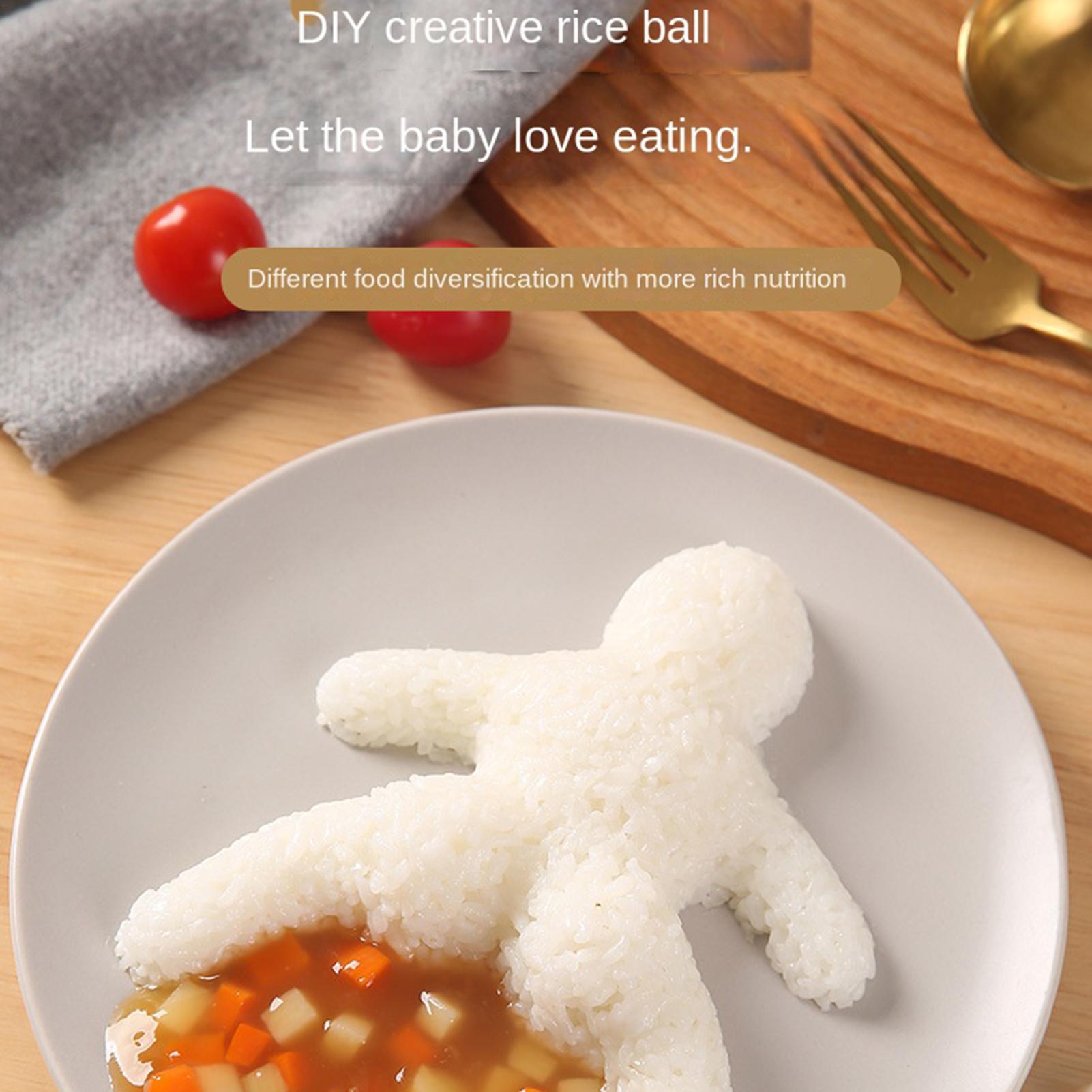 Cute Mini Rice Ball Maker Mold - đánh giá và giá Kitchen Gadgets Kids