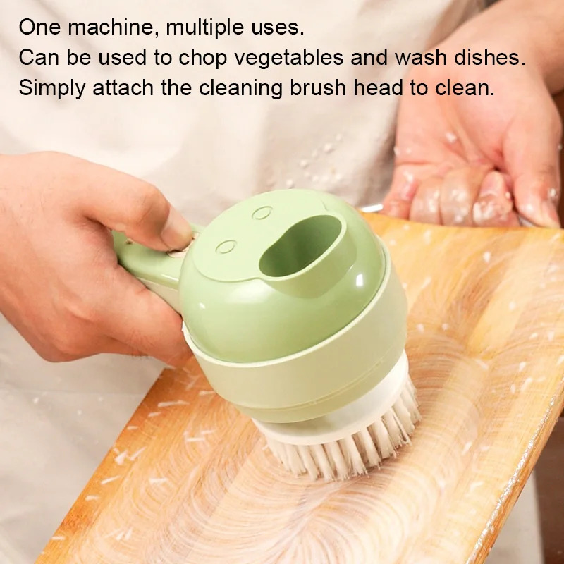 4 IN 1 Electric Vegetable Cutt - đánh giá và giá Kitchen Gadgets Vegetable Chopper