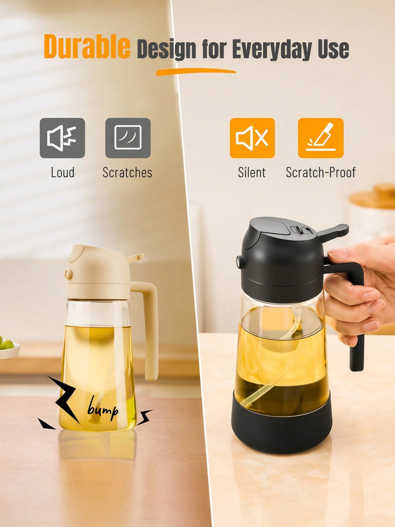 2PCS 2-In-1 Oil Sprayer & Pour - đánh giá và giá Kitchen Gadgets To Have