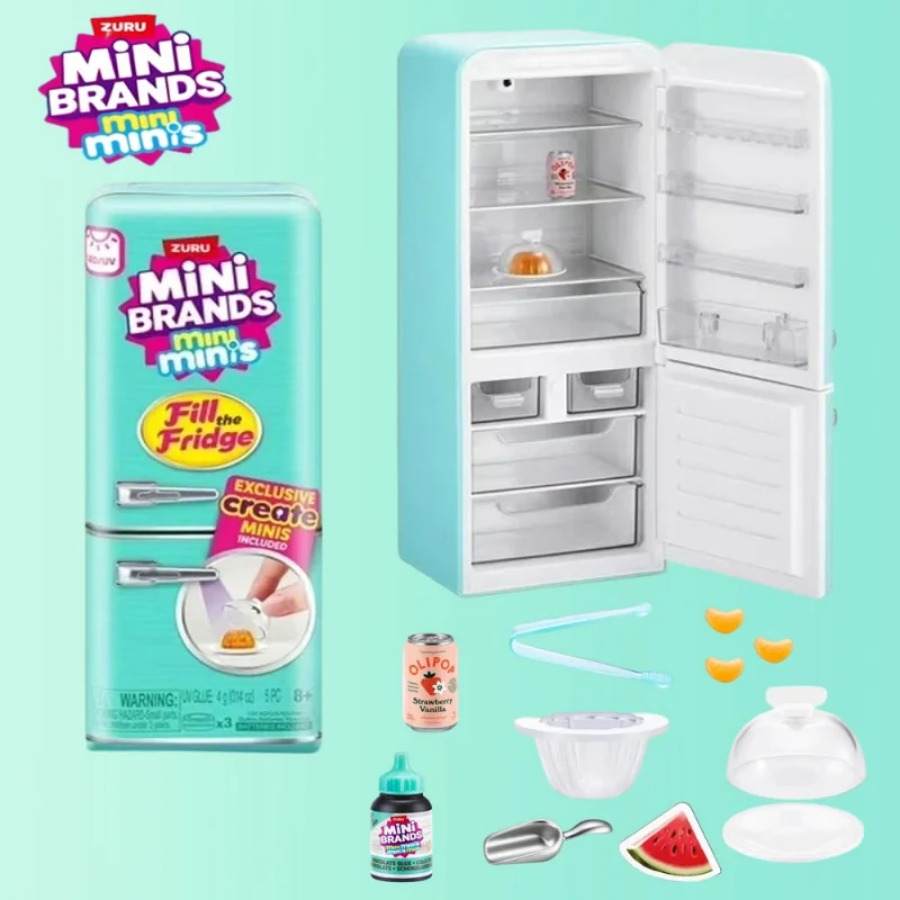 ZURU 5 Surprise Mini Fridge Ba - đánh giá và giá Kitchen Gadgets Kids