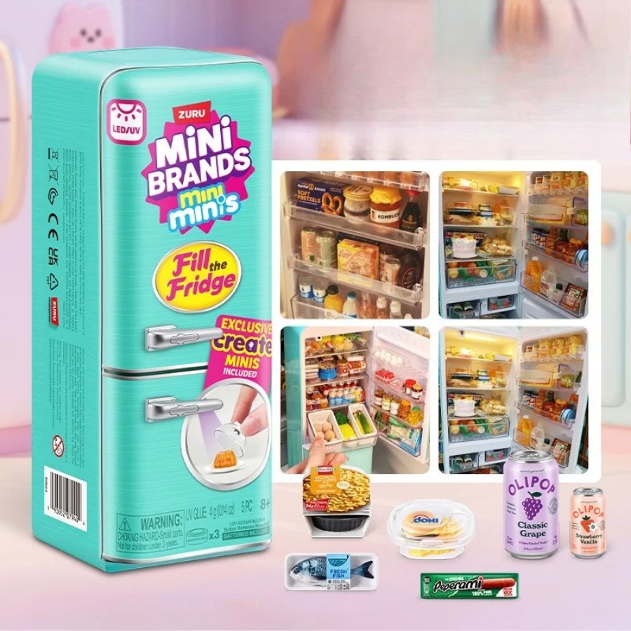 ZURU 5 Surprise Mini Fridge Ba - đánh giá và giá Kitchen Gadgets Kids